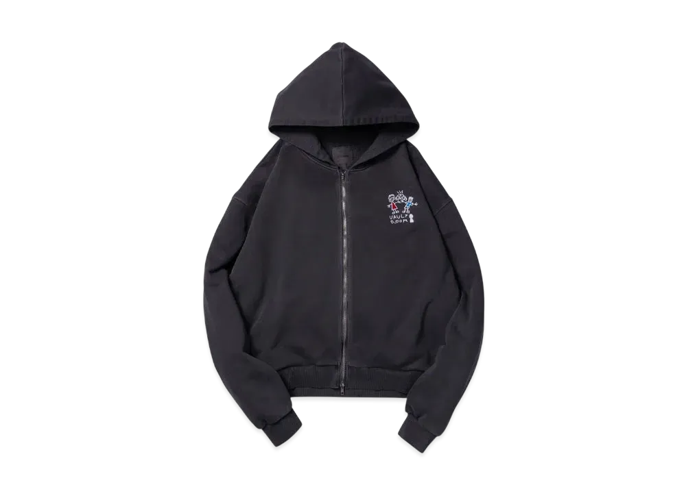 VAULTROOM Friendly Zip Hoodie "Black"