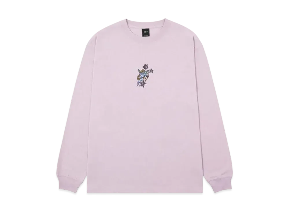 HUF Cupid LS Washed Tee "Dust Purple"