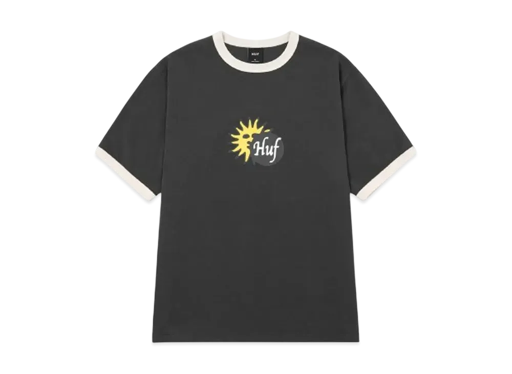 HUF Total Eclipse Ringer Tee "Black"