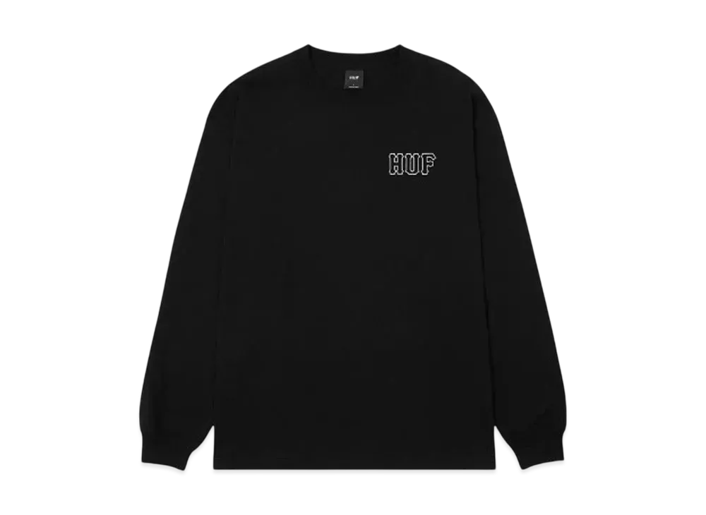 HUF Set Classic H LS Tee "Black"