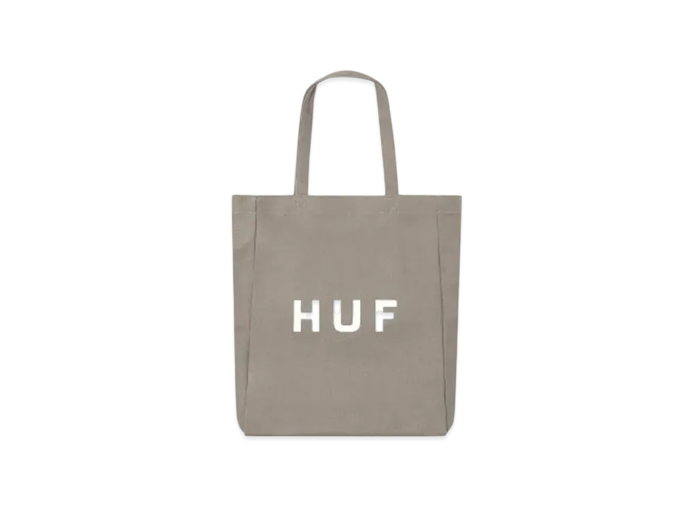 HUF OG Logo Tote Bag M "Greige"