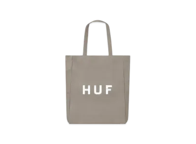 HUF OG Logo Tote Bag M "Greige"