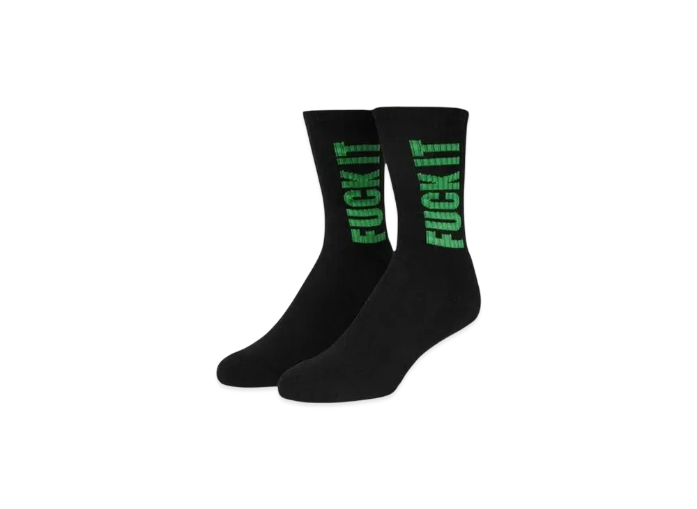 HUF Sidewinder Crew Socks "Black"