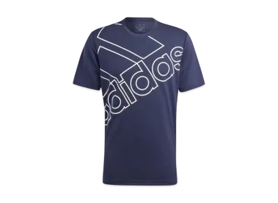 adidas Aeroready Training Logo Graphic Short Sleeve T-Shirt "Legend Ink/White"