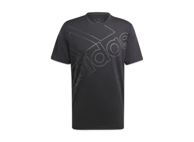 adidas Aeroready Training Logo Graphic Short Sleeve T-Shirt "Black/Black"