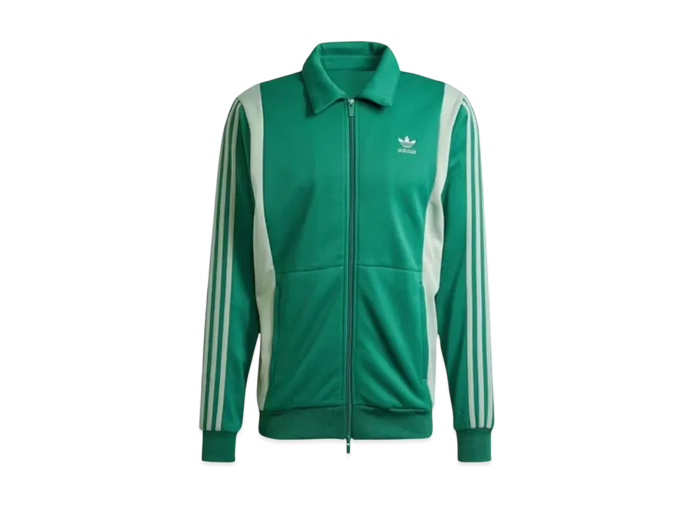 adidas Adicolor Panel Track Top "Collegiate Green/Silver Green"