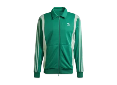 adidas Adicolor Panel Track Top "Collegiate Green/Silver Green"