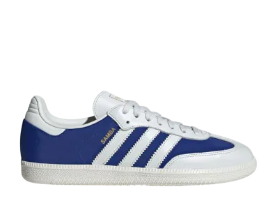 adidas Samba OG "Crystal White/Royal Blue"