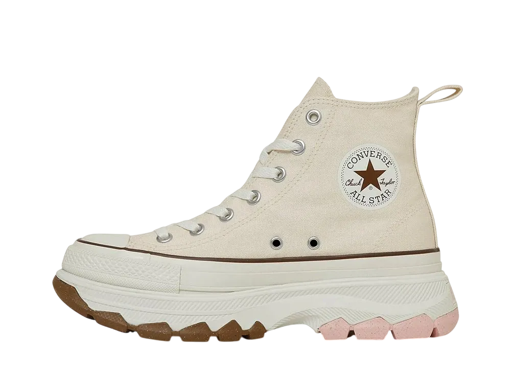 コンバース ウィメンズ オールスター アール トレックウエーブ SW ハイ "ストロベリーチョコ"