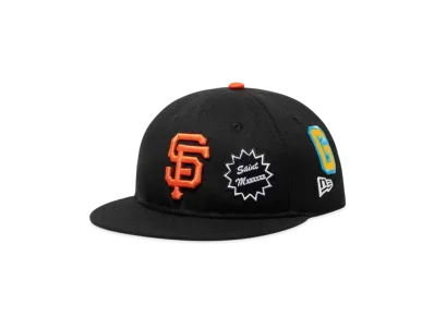 NEW ERA x SAINT Mxxxxxx x MLB Retro Crown 9Fifty San Francisco Giants "Black" SM-HR8-0000-C49