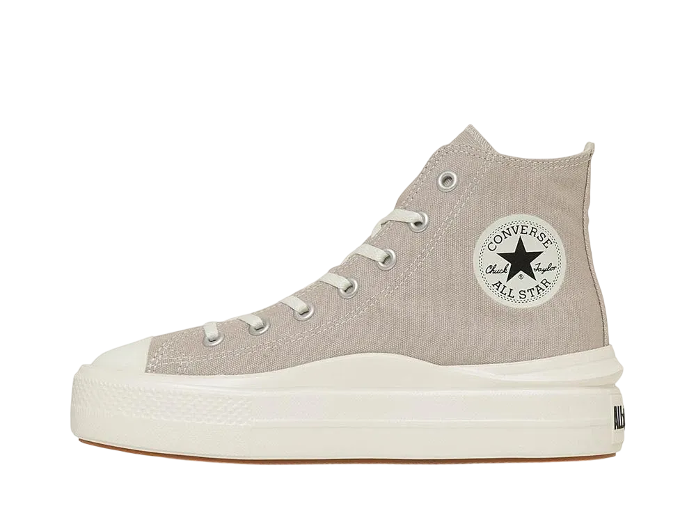 Converse Women's All Star Light PLTS 2 Hi "Pebble Beige"