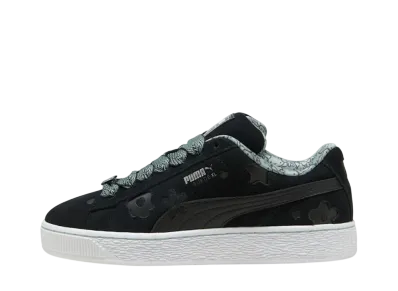 Hello Kitty × Puma Women's Suede XL "Puma Black/Light Moss"