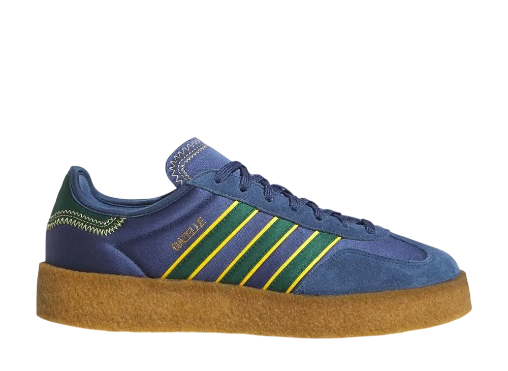 CLOT × adidas Gazelle "Night Marine/Collegiate Green/Hazy Yellow"