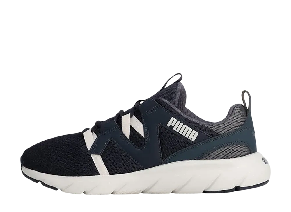 プーマ ソフトライド フレックス バイタル "ニューネイビー/ストロンググレー"