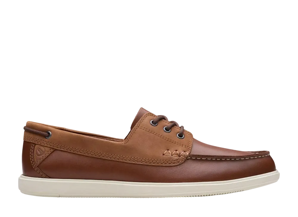 クラークス ブラットンボート "ダークタンレザー"