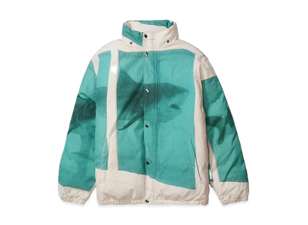 Supreme Damien Hirst Down Puffer Jacket "White"