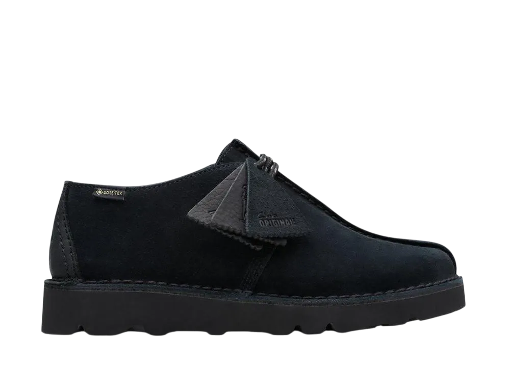 Clarks Women's Desert Trek GORE-TEX "Black Suede"