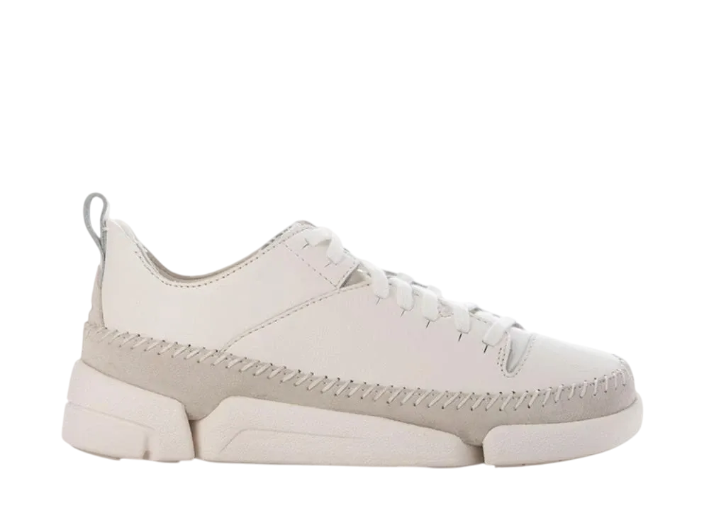 Clarks Women's Trigenic2 Tact "White Leather"