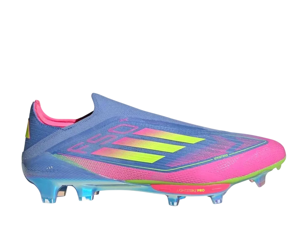 adidas F50+ FG "Blue Fusion/Lucid Lemon/Lucid Pink"