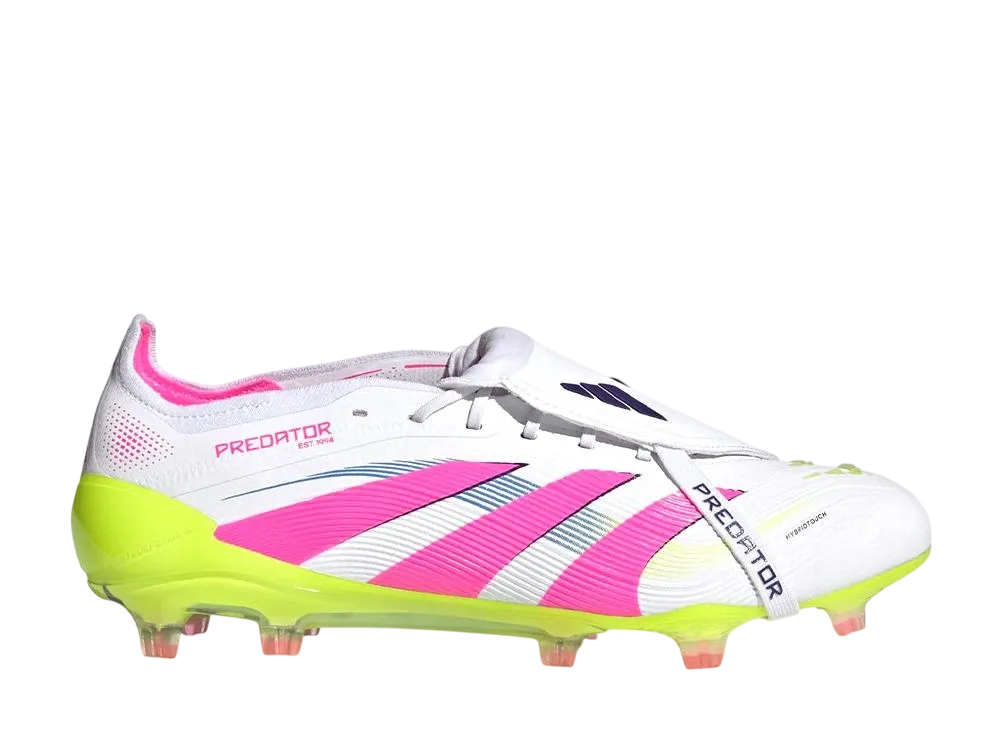 adidas Predator Elite FT FG "Footwear White/Lucid Pink/Lucid Lemon"
