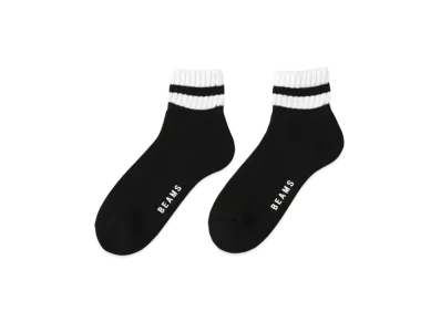 BEAMS Line Socks (2Pack) "Black"