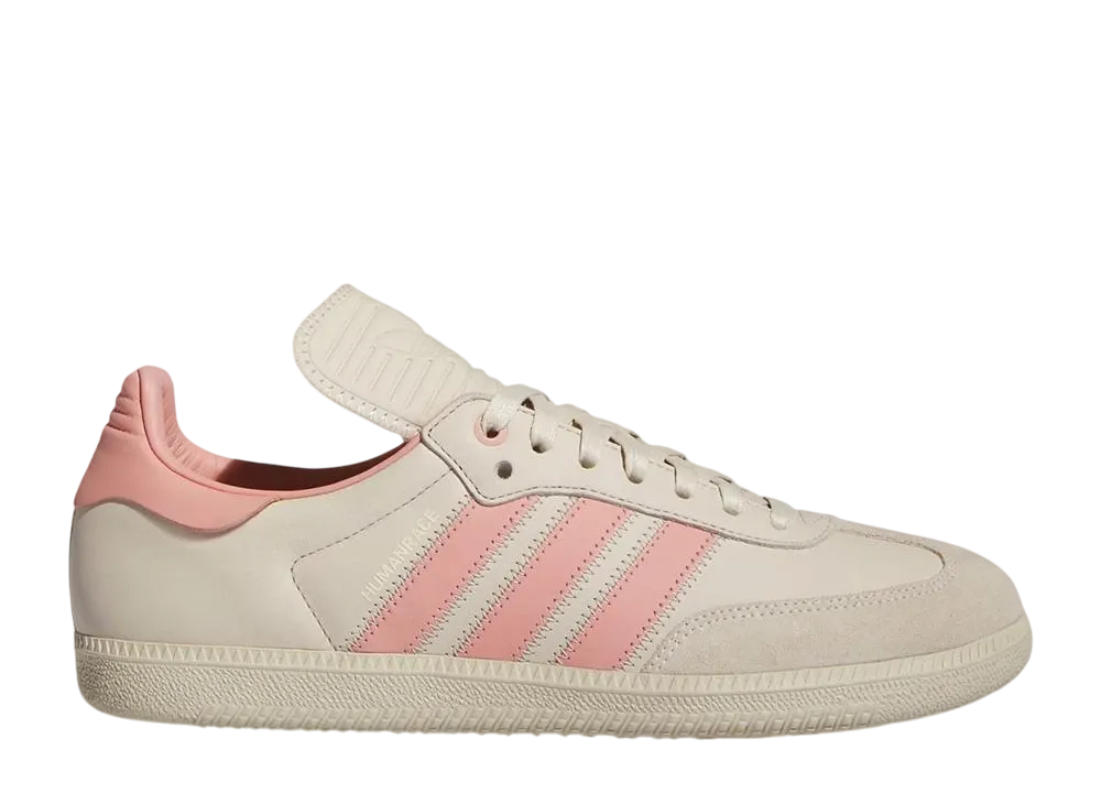 Pharrell Williams × adidas Samba Humanrace "Alumina/Mauve"