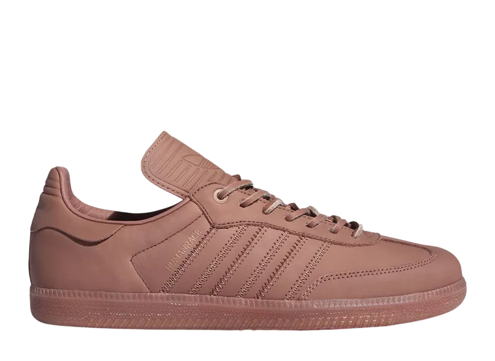 Pharrell Williams × adidas Samba Humanrace "Clay Strata"