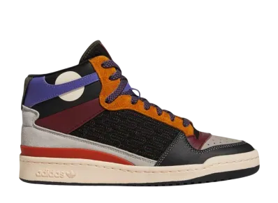 adidas Forum Mid Patchwork "Core Black/Shadow Red/Clear Granite"