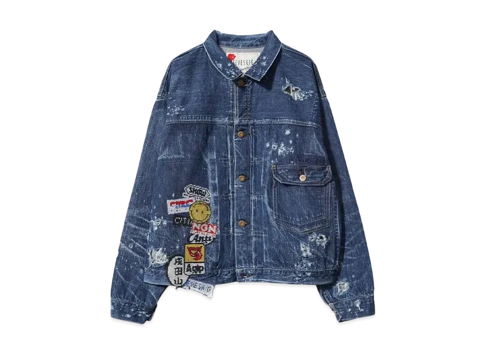 SEVESKIG vs J.W.DAVIS 2506XX Ver,Wappen Bomb "INDIGO"