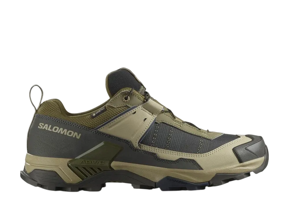 サロモン Xウルトラ5 ゴアテックス "マティーニオリーブ/グレーグリーン/ブルーナイツ"