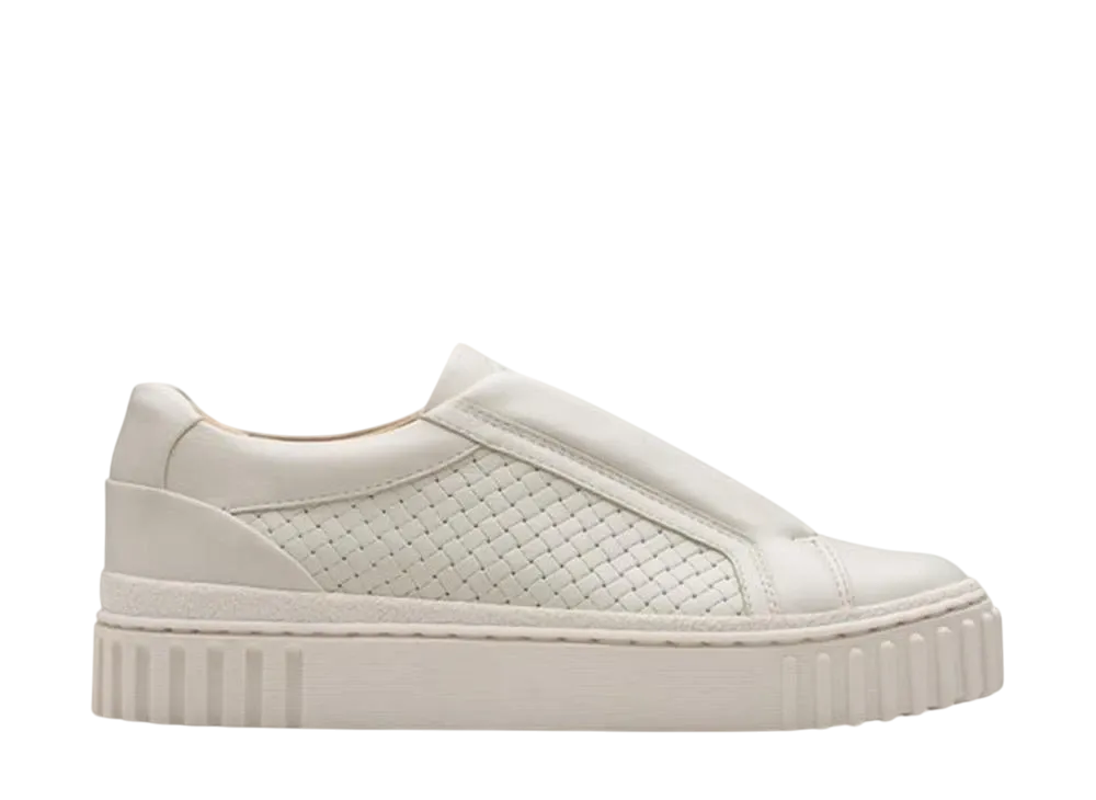 Clarks Women's Mayhill Bay "Off White Leather"