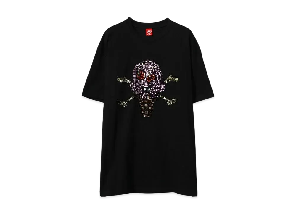 ICECREAM STONES HEAT TRANSFER STONES T-SHIRT "BLACK"