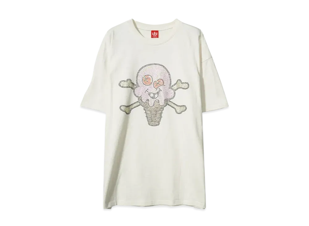 ICECREAM STONES HEAT TRANSFER STONES T-SHIRT "WHISPER WHITE"