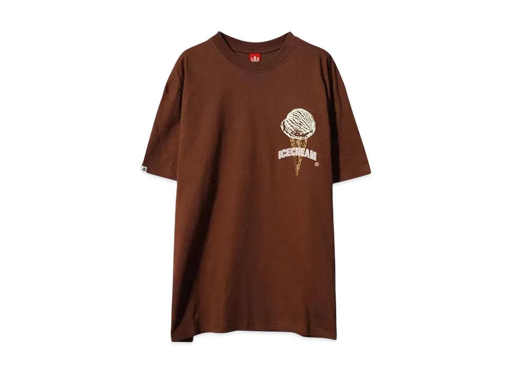 ICECREAM OUT OF THIS WORLD OVERSIZED T-SHIRT "BRUNETTE"