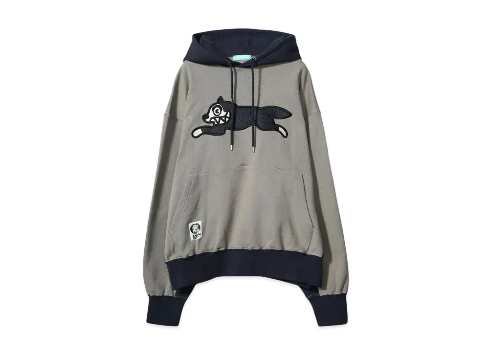 ICECREAM SWITCHING HOODIE "GRAY"