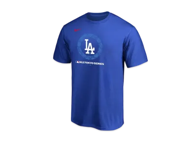MLB Nike Dodgers MLB Tokyo Series Opening Game T-Shirt "Blue"
