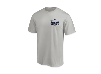 MLB Fanatics MLB Tokyo Series Opening Game Japanese Letter T-Shirt "Oatmeal"