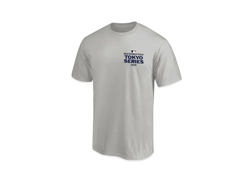 MLB Fanatics MLB Tokyo Series Opening Game Japanese Letter T-Shirt Kids "Oatmeal"