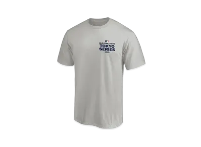 MLB Fanatics MLB Tokyo Series Opening Game Japanese Letter T-Shirt Kids "Oatmeal"