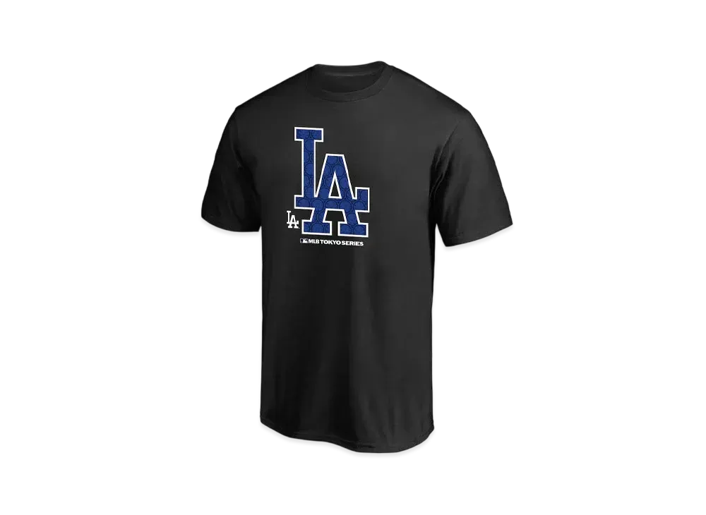 MLB Fanatics MLB Tokyo Series Opening Game Team Logo T-Shirt Los Angeles Dodgers Kids "Black"