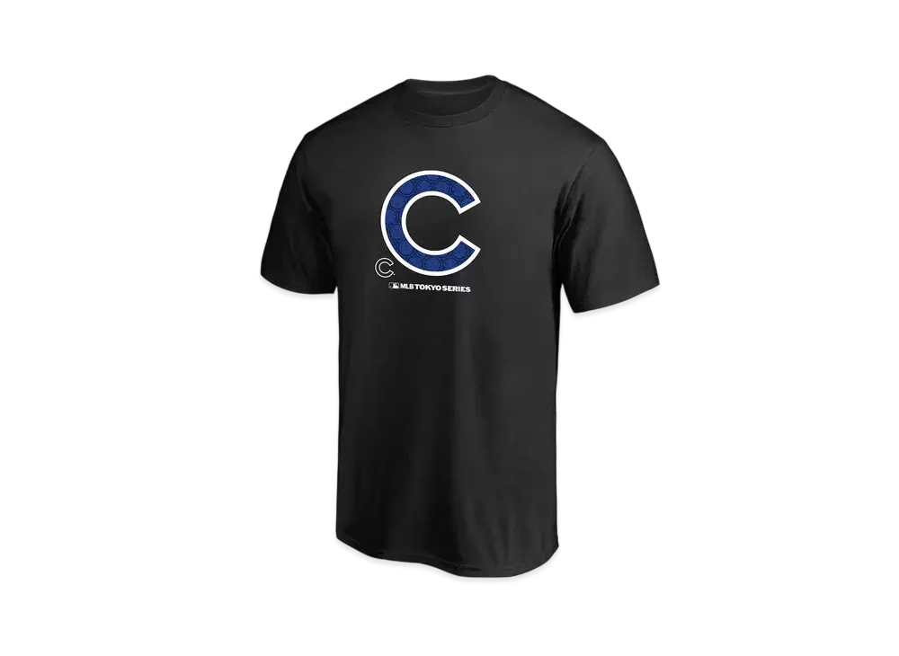 MLB Fanatics MLB Tokyo Series Opening Game Team Logo T-Shirt Chicago Cubs Kids "Black"