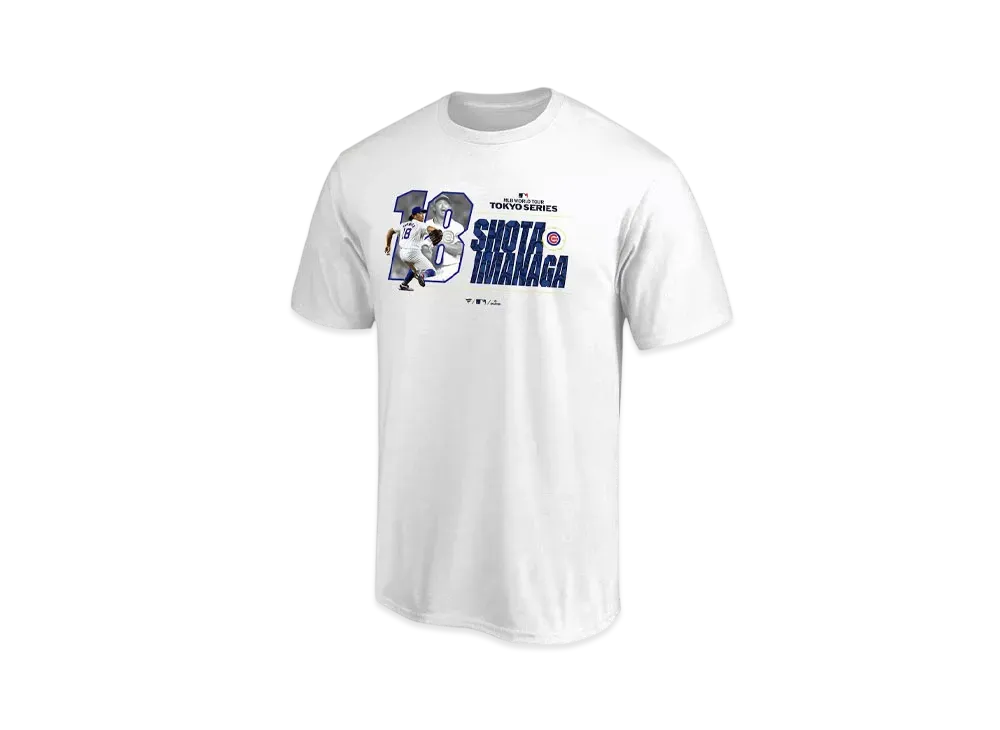 MLB Fanatics Cubs Shota Imanaga MLB Tokyo Series Opening Game T-shirt Kids "White"