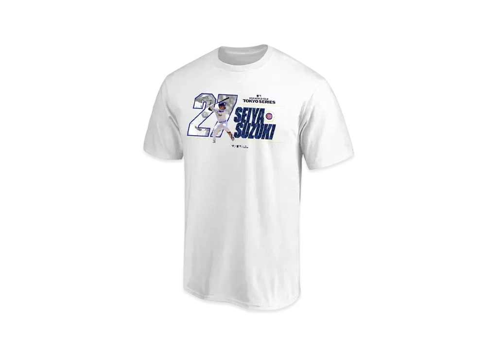 MLB Fanatics Cubs Seiya Suzuki MLB Tokyo Series Opening Game T-shirt Kids "White"