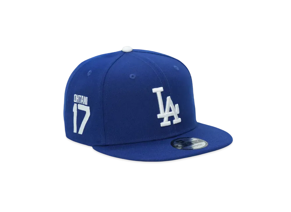MLB New Era Dodgers Cap Hat 9Fifty Adjustable Snapback "Dark Royal"