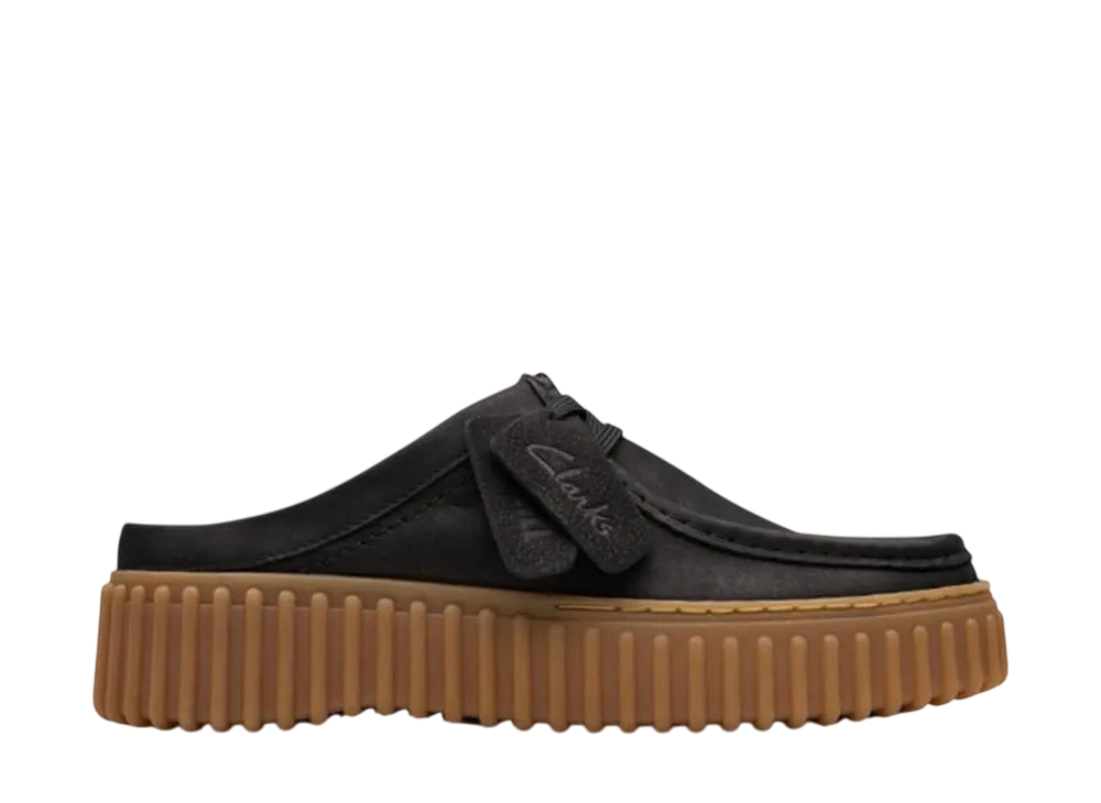 Clarks Women's Torhill Mule "Black Nubuck"