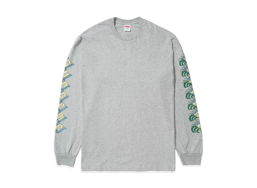 Supreme Strawberries L/S Tee "Heather Grey"