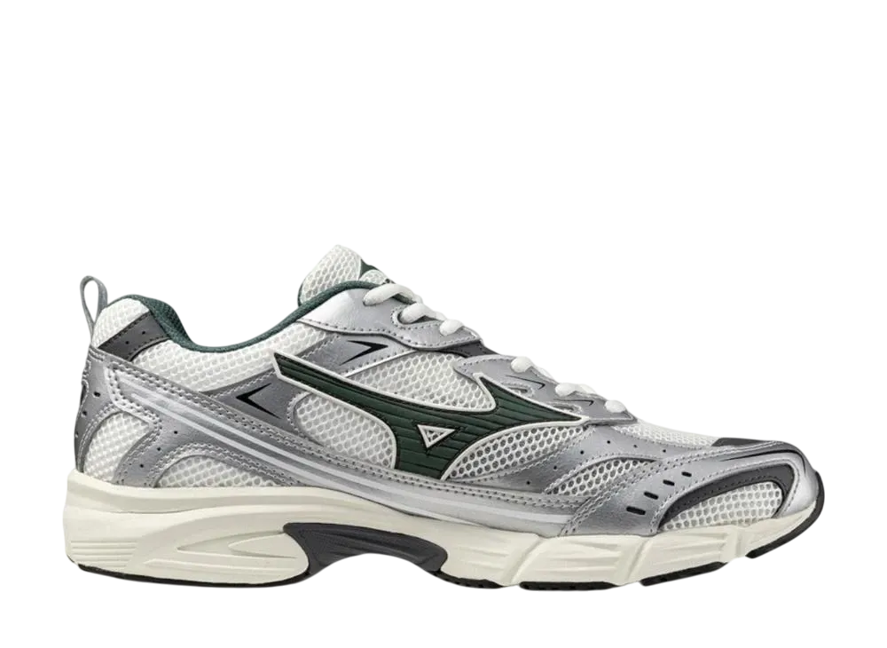 ミズノ MXR "オフホワイト/グリーン/メタリックシルバー"
