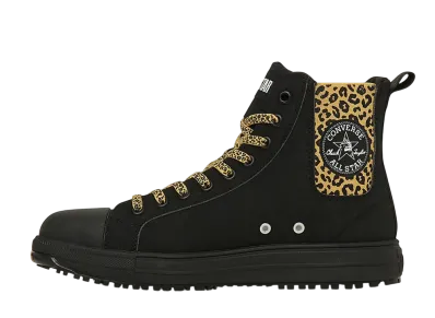 XLARGE × Converse All Star PS Sidegore Hi "Black/Leopard"