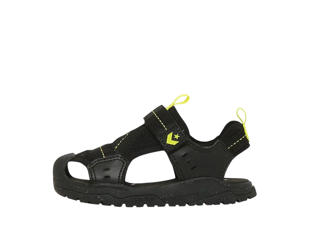 コンバース PS MSD CP サンダル "ブラック/イエロー" (キッズ)