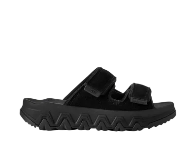 UGG Women's CapTrail Strap Slide "Black"